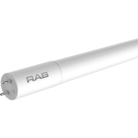 Rab T8 LED GLASS 2FT TYPE B 9W 4000K 1150LM DOUBLE ENDED T8-9-24G-840-DE-BYP